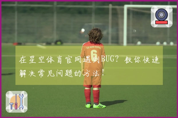 在星空体育官网遇到BUG？教你快速解决常见问题的方法！
